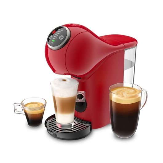 Caffettiera a Capsule Dolce Gusto Krups Genio S Plus 0,8 L 15 Bar Rossa