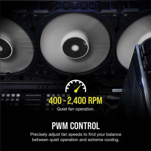 Corsair ML120 120mm PWM Premium Magnetic Levitation Fan Single Pack