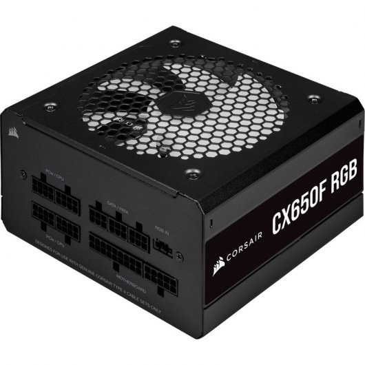 Corsair CX Series CX650F RGB 650W 80 Plus Bronze Modular