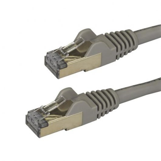 StarTech Cable de Red Snagless Cat 6A 1.5m Gris