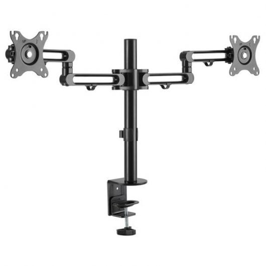 StarTech.com ARMDUAL3 Flachbildschirm-Tischhalterung 81,3 cm (32") Tisch/Bank Schwarz