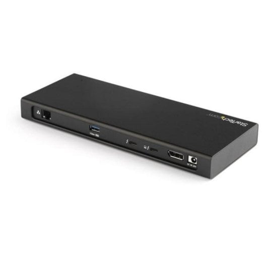 Dock Thunderbolt 3 StarTech TB3DK2DPM2 SSD M.2 Dual 4K 85W USB-C SD Ethernet Negro
