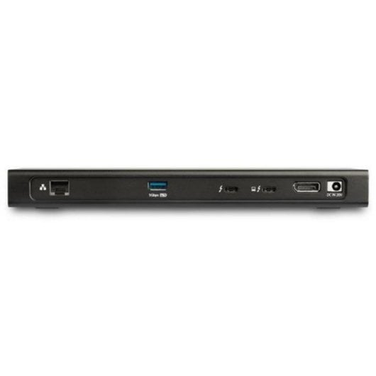 Dock Thunderbolt 3 StarTech TB3DK2DPM2 SSD M.2 Dual 4K 85W USB-C SD Ethernet Negro
