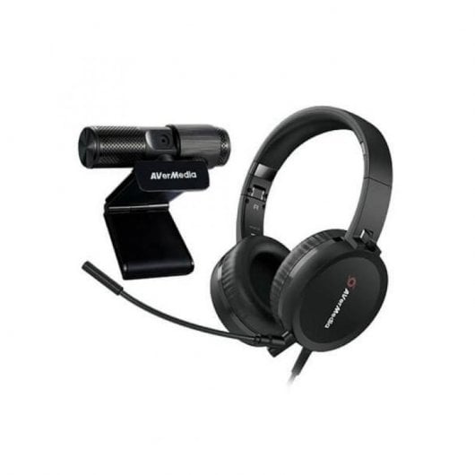 Kit webcam FullHD Avermedia BO317 + cuffie con microfono