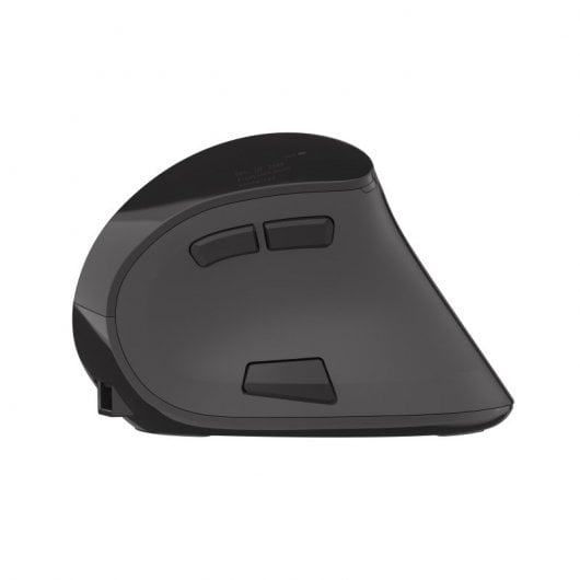 Natec Euphonie Ratón Ergonómico Vertical Inalámbrico 2400DPI Negro
