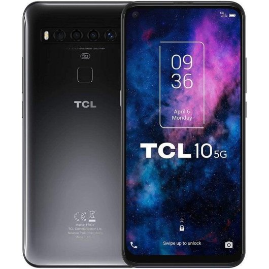 TCL 10 5G 6GB 128GB 6.53" Mercury Gray