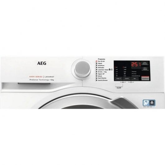 AEG L6FBI848P Lavadora Carga Frontal 8Kg B Blanca