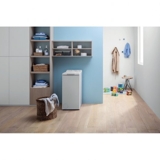Indesit BTW L60300 SP/N Lavadora de Carga Superior 6Kg D Blanco