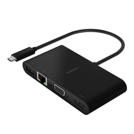 Adattatore multimediale Belkin + ricarica USB-C100W