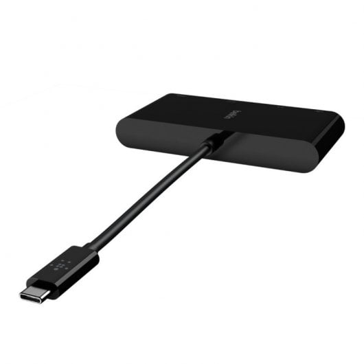 Belkin USB-C Multimedia Adapter VGA/HDMI/USB 3.0 und Ethernet Schwarz