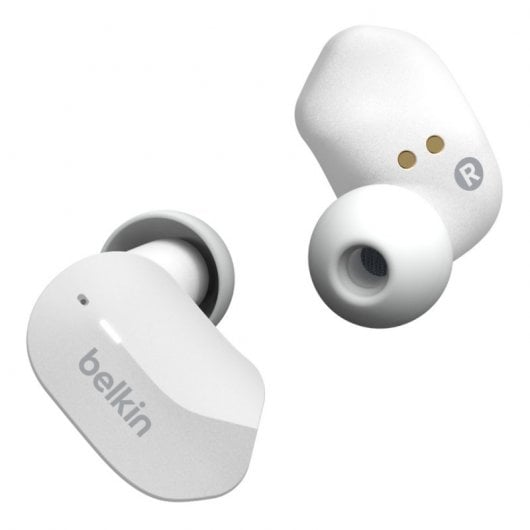 Cuffie intrauricolari Bluetooth wireless Belkin SoundForm bianche