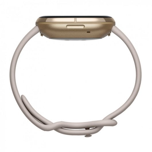 Fitbit Sense Smartwatch Blanco Marfil/Acero Inoxidable Dorado