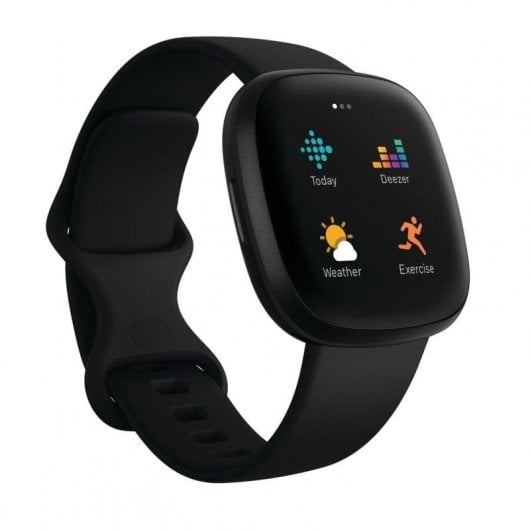 Fitbit Versa 3 Smartwatch Negro/Aluminio Negro
