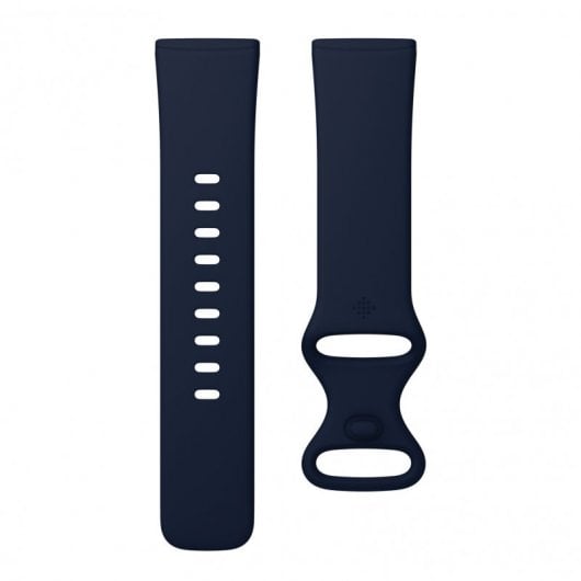 Montre connectée Fitbit Versa 3 bleu nuit/aluminium doré