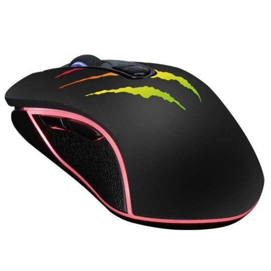 Ratón Scorpion MA-M425G USB 3200 DPI Noir RGB 7 Boutons