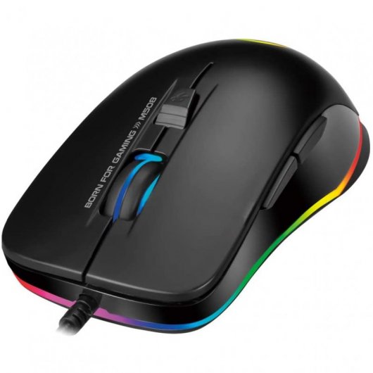 Scorpion MA-M508 Ratón Gaming RGB 3200 DPI Negro