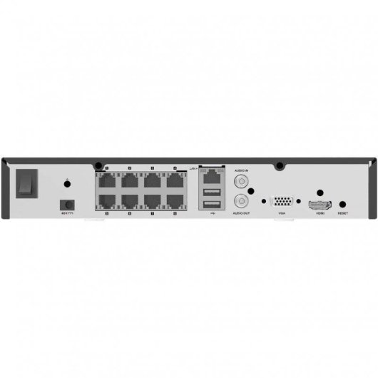 Überwachungskamera EZVIZ X5S-8W Kit FullHD Nachtsicht Außen Audio WLAN Recorder