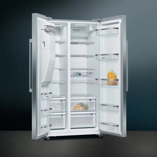 Siemens iQ500 KA93DAIEP Frigorífico Americano E Aço Inoxidável