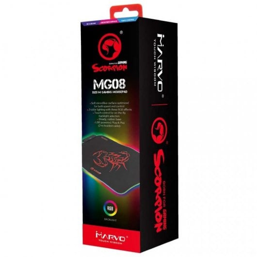Scorpion MA-MG08 Alfombrilla Gaming RGB