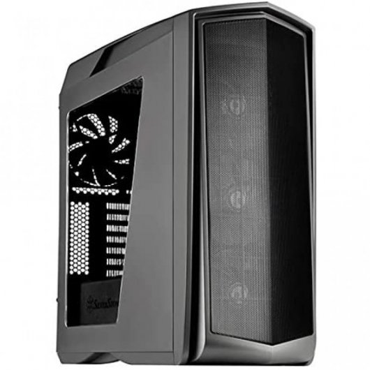 SilverStone SST-PM01 Torre ATX Titanio