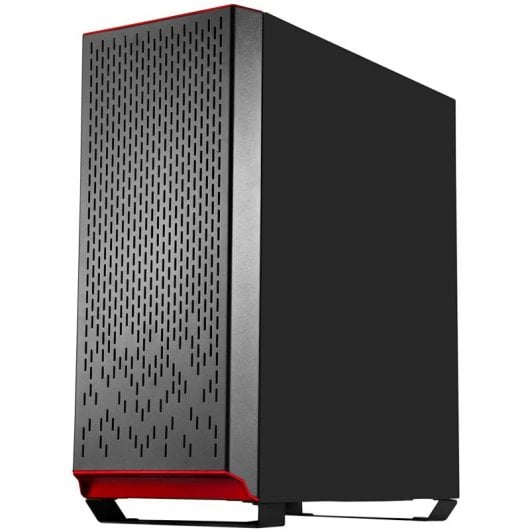 SilverStone SST-PM02W-G TorreATX Cristal Templado Negra