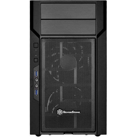 SilverStone SST-KL06B Torre Micro-ATX Preta