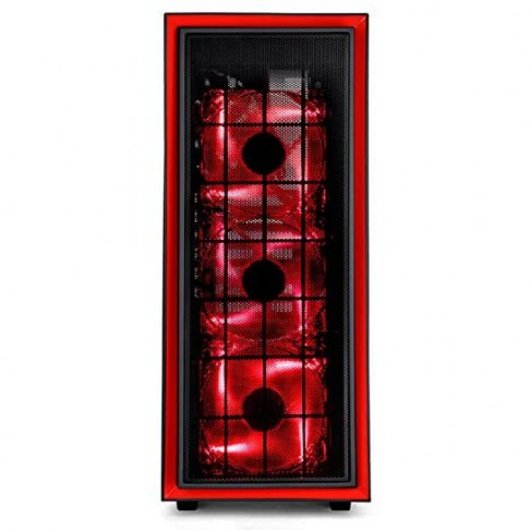 SilverStone SST-RL06 Torre ATX Cristal Templado Negra