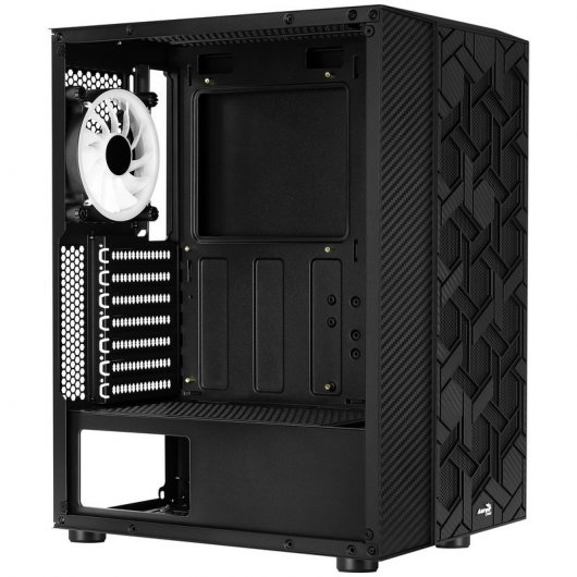 Aerocool Hive FRGB Tempered Glass USB 3.0 Schwarz