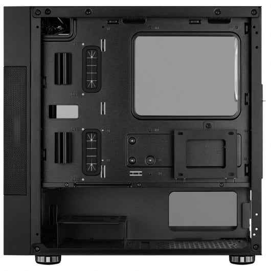 Aerocool Atomic ARGB Cristal Templado USB 3.0 Negra