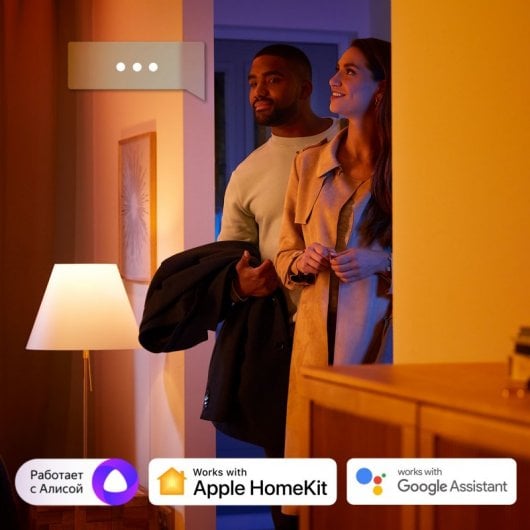 Philips Hue White and Color Ambiance Pack 2x bombillas LED 5.3W E14 RGBW