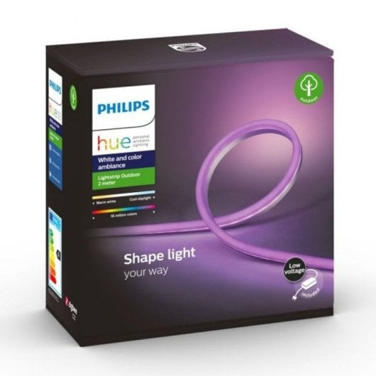 Philips Hue White and Color ambiance Lightstrip da Esterno 2m