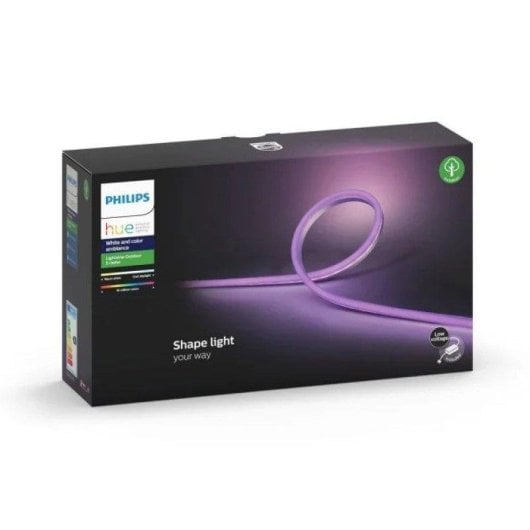 Tira LED Inteligente Philips Hue White and Color Ambiance 5m Exterior Multicolor ZigBee IP67