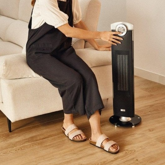 Chauffage Céramique Newteck Rhapsody 2500W Silencieux Télécommande