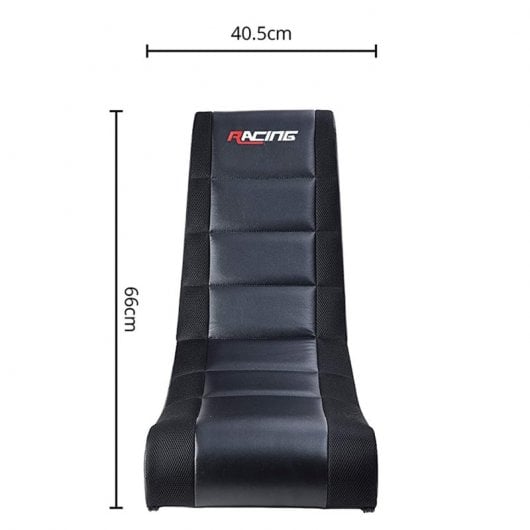 Bergner Racing Sillón Gaming Infantil Negro