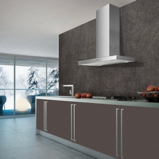 Mepamsa Silhouette XLA 60 Inox Campana decorativa 60 cm A in acciaio inossidabile