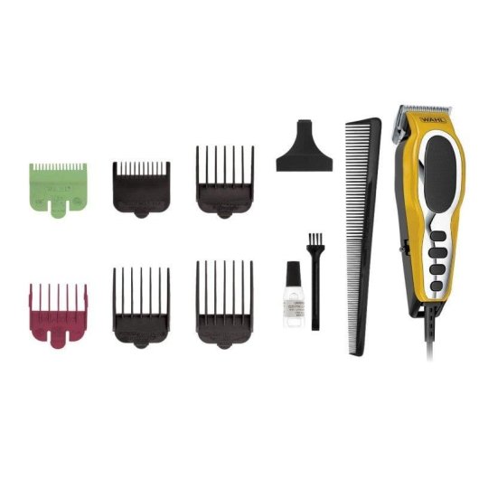 Wahl 79111 CloseCut Pro Cortapelos Amarillo con Maletín
