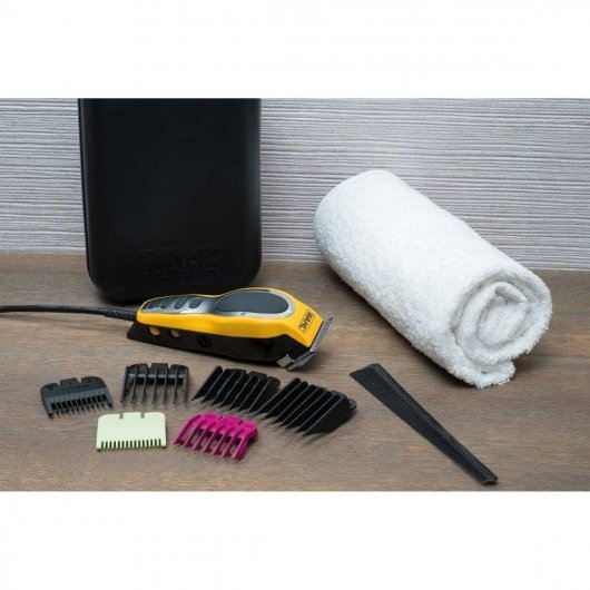 Wahl 79111 CloseCut Pro Cortapelos Amarillo con Maletín