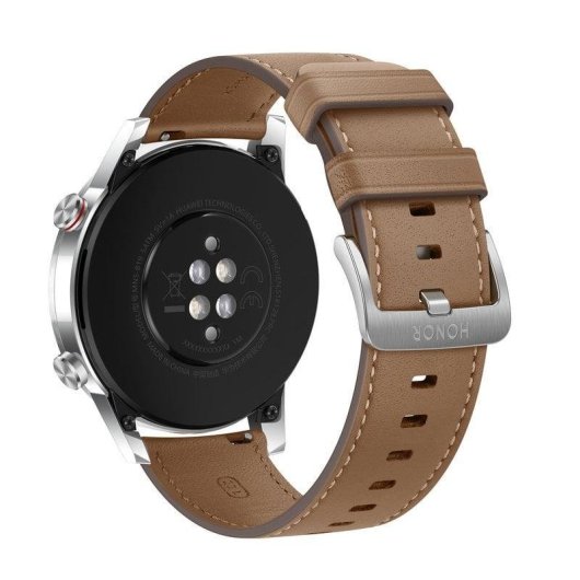 Honor MagicWatch 2 Bluetooth GPS 46mm AMOLED Marron Étanche 5ATM Pulsomètre Suivi Sommeil