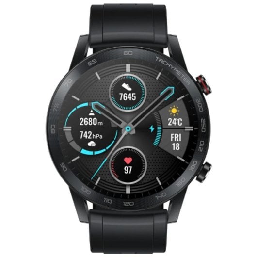 Honor MagicWatch 2 Bluetooth GPS 46mm AMOLED Noir M Étanche 5 ATM Pulsomètre Sommeil