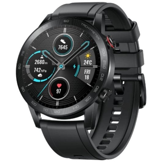 Honor MagicWatch 2 Bluetooth GPS 46mm AMOLED Noir M Étanche 5 ATM Pulsomètre Sommeil