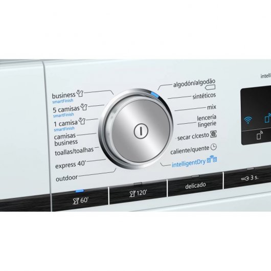 Siemens iQ700 WT47XKH1ES Secadora Bomba de Calor de Carga Frontal 9Kg A+++ Blanca
