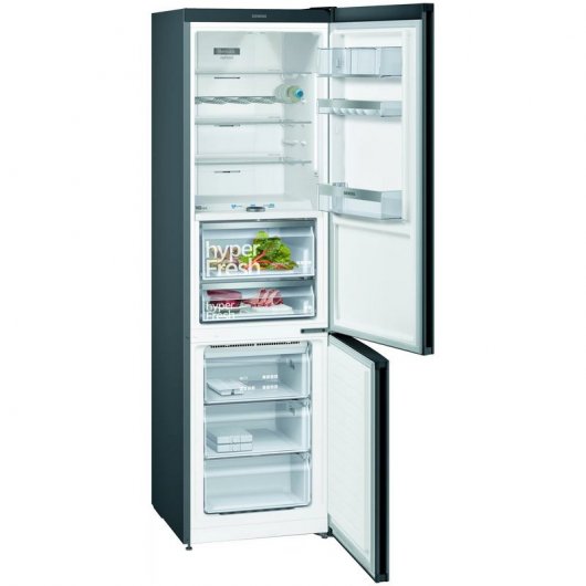 Siemens iQ700 KG39FPXDA Frigorífico Combi D Negro