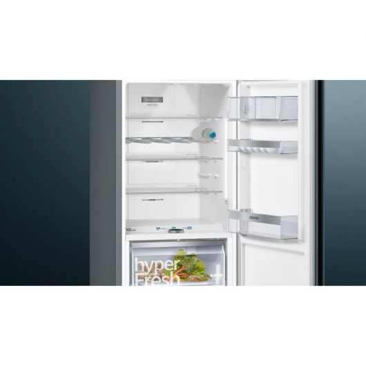 Siemens iQ700 KG39FPXDA Frigorífico Combi D Negro