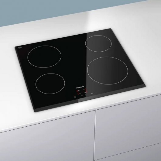 Siemens ET651HE17E Placa Vitrocerámica 4 Zonas Negra