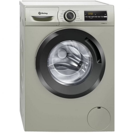 Balay 3TS983XE Lavadora Carga  Frontal 8Kg C Acero Mate