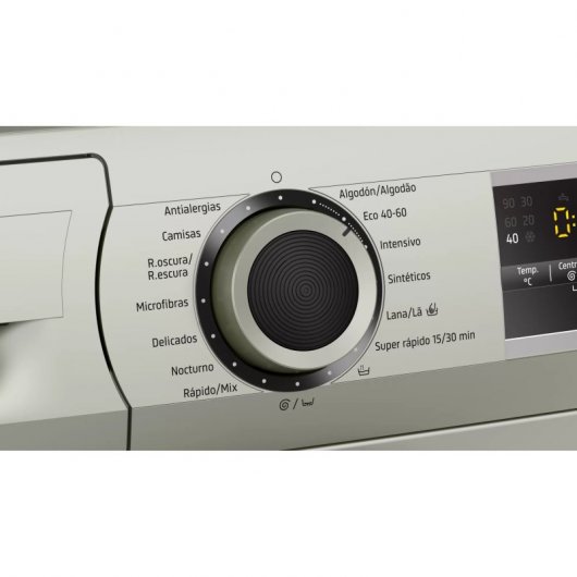 Balay 3TS983XE Lavadora Carga  Frontal 8Kg C Acero Mate