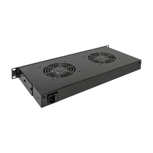 Aiten Data Termostato Digital 1U para Armario Rack 19" con 2 Ventiladores de 120 mm