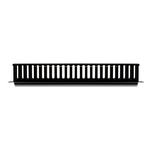 Aiten Data Organizador de Cables 2U con Tapa Negro