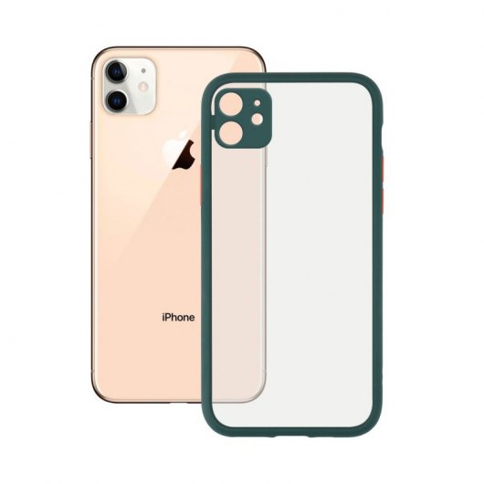 Ksix Funda Duo Soft Verde para iPhone 12 Pro Max