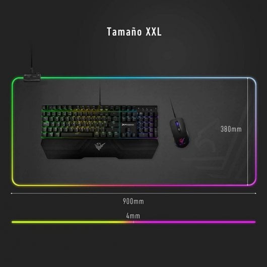 Phoenix Gaming Mylus Alfombrilla Gaming RGB